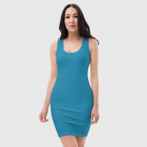 Bodycon Dress - Blue