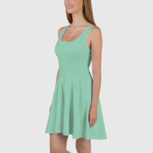 Skater Dress - Green