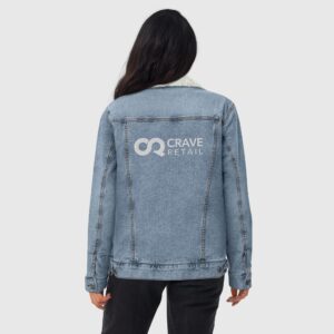 Women's Denim Sherpa Jacket