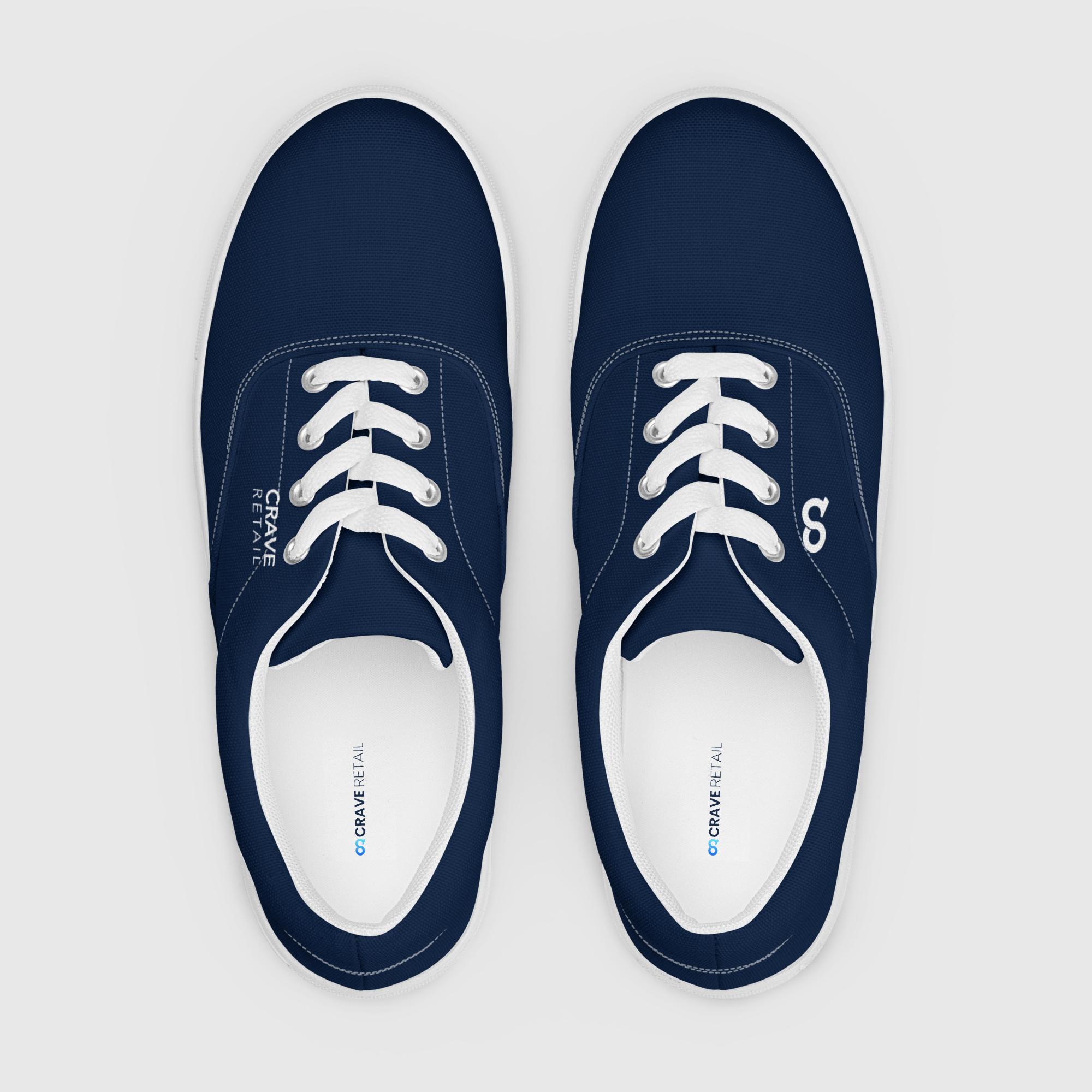 Men’s lace-up canvas shoes - Crave Retail